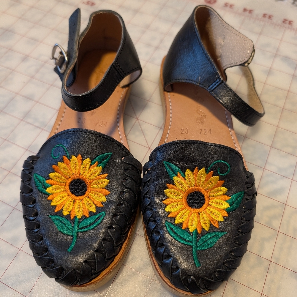 Agave Girl Leather Huaraches Women's 6